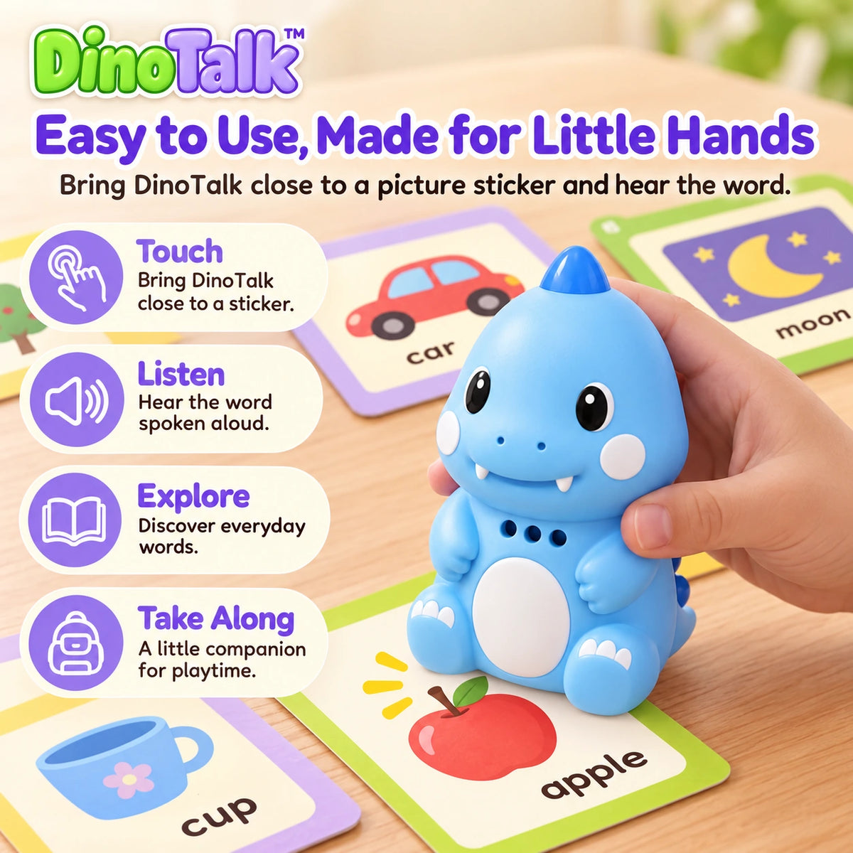 DinoTalk™ Talking Flashcard Dino